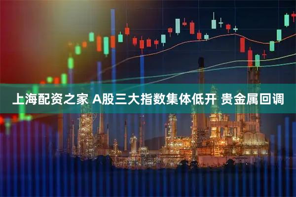 上海配资之家 A股三大指数集体低开 贵金属回调